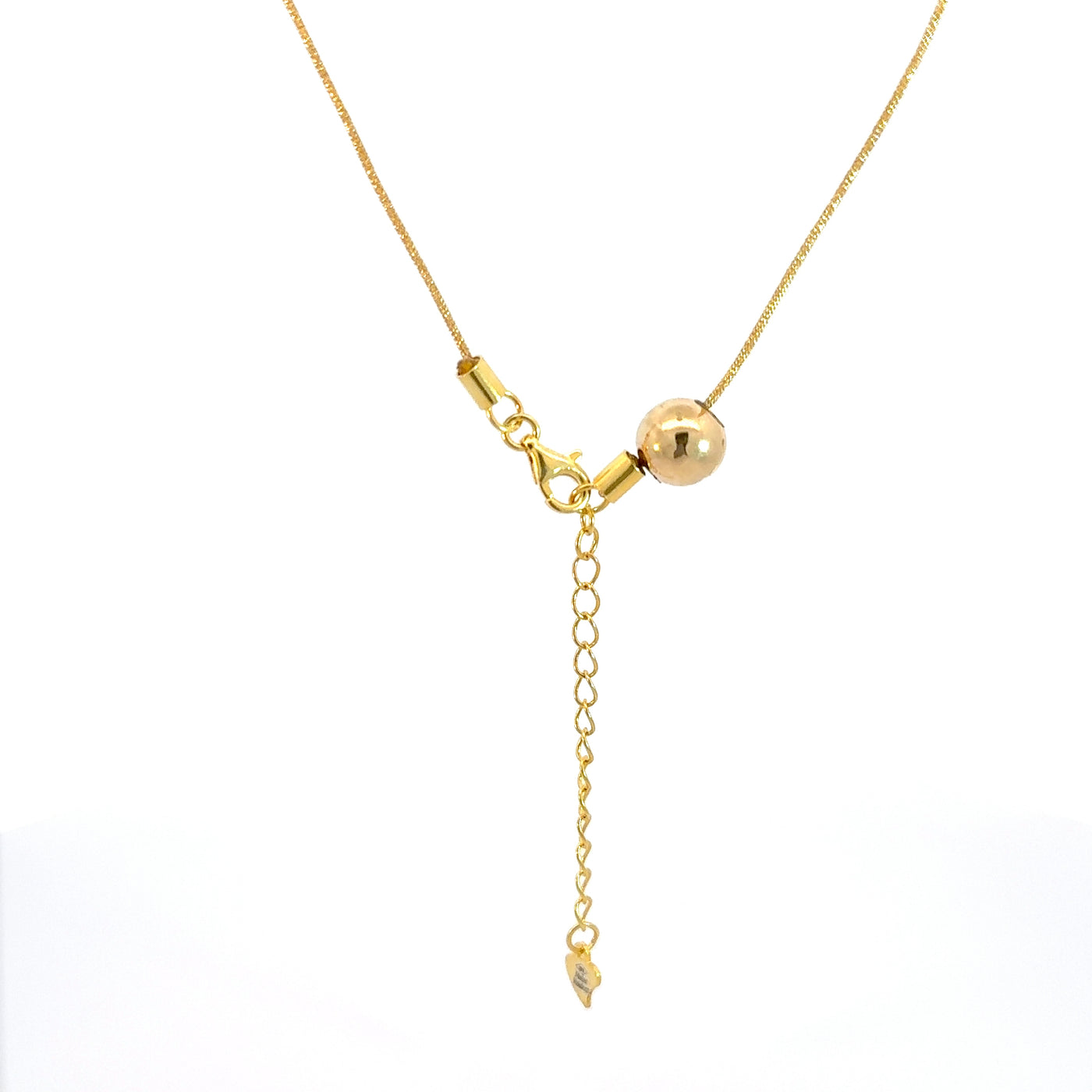 Gold Cord Sun Collier