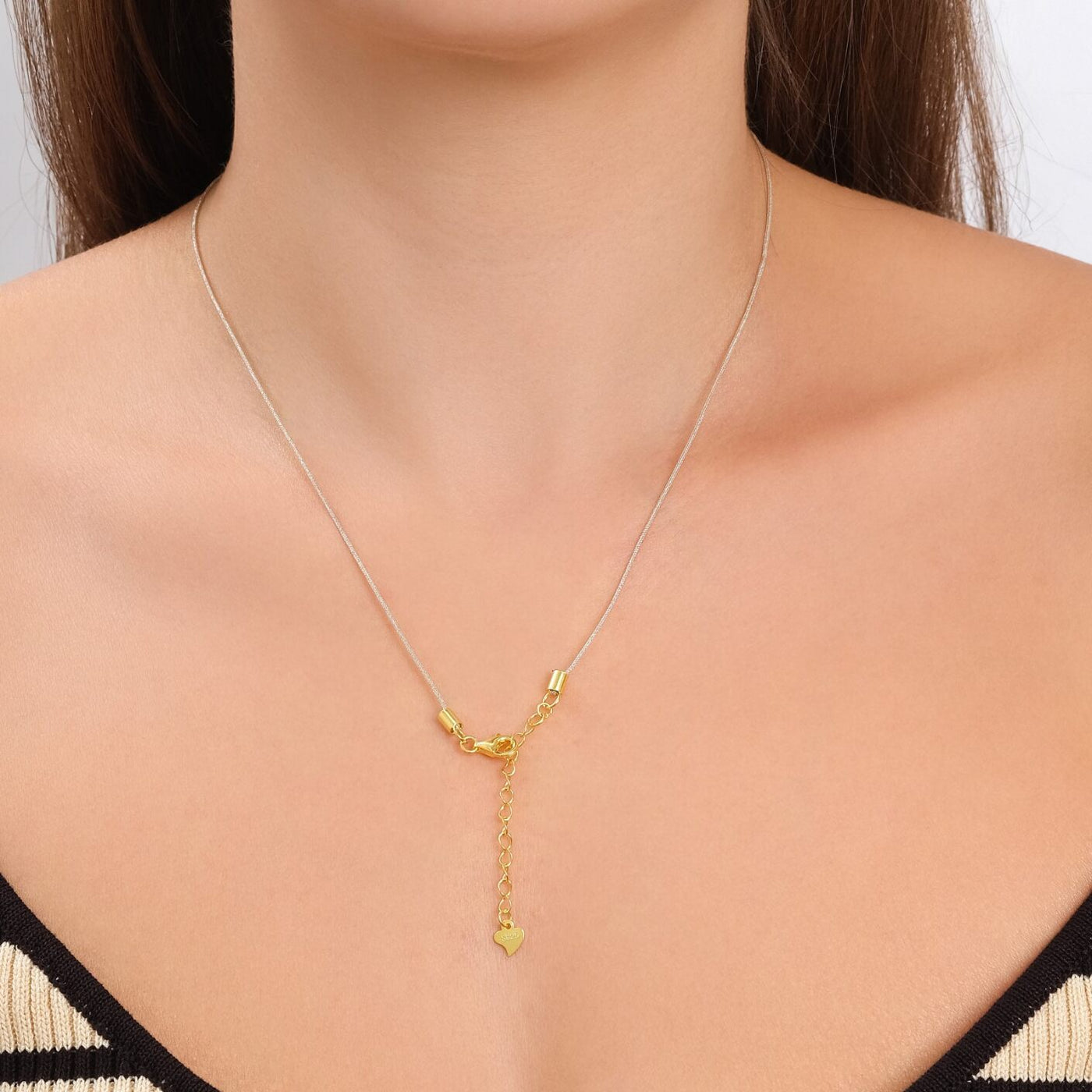 Champagne Cord Collier