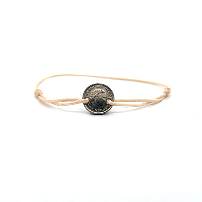 Geluksdubbeltje Zilverkleurig