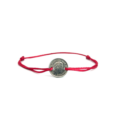 Geluksdubbeltje Zilverkleurig