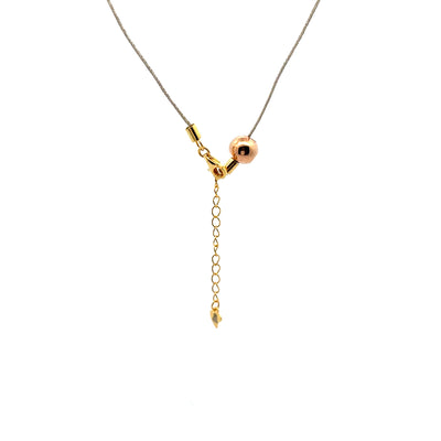 Champagne Cord Sun Collier