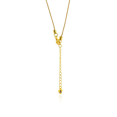 Gold Cord Collier