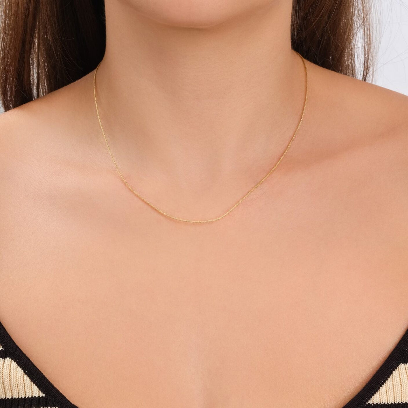 Gold Cord Collier