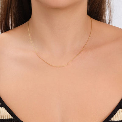 Gold Cord Collier